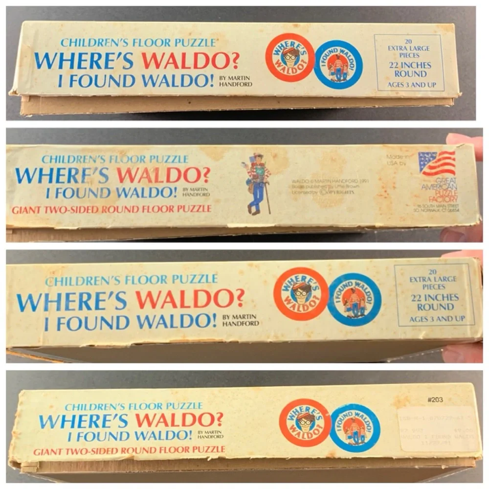 Where’s Waldo? Three Vintage Puzzles.